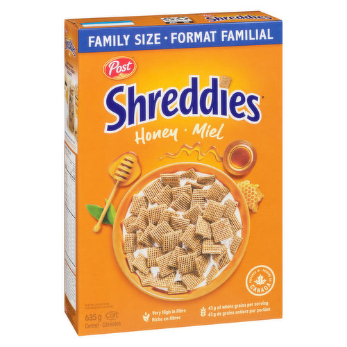 Post - Family Size Honey Shreddies