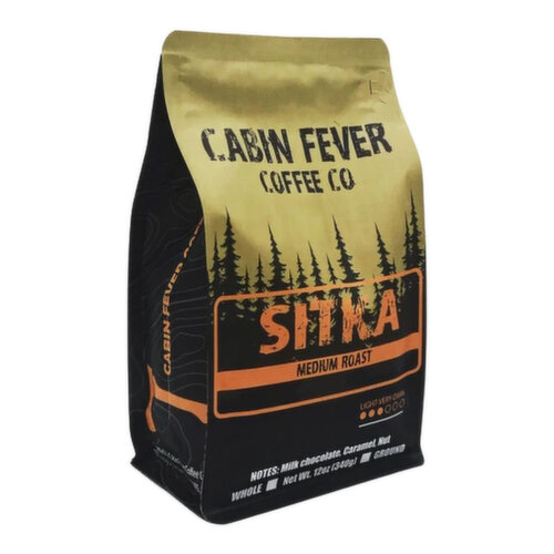 Cabin Fever Coffee - Sitka Medium Roast