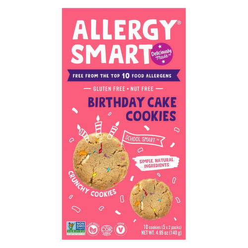 Allergy Smart - Cookies Birthday Cake