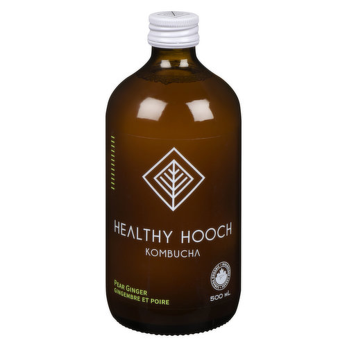 Healthy Hooch - Kombucha, Pear Ginger Organic