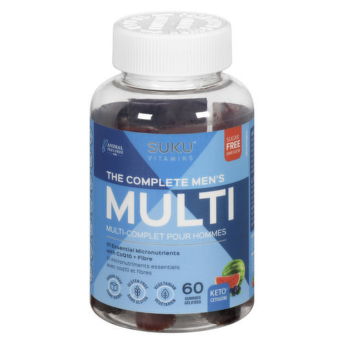 SUKU Vitamins - Multi Complete Men