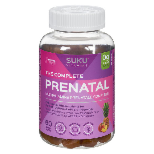 SUKU Vitamins - Complete Prenatal
