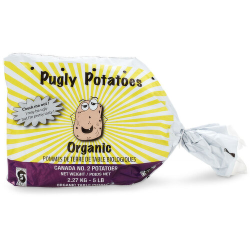 Fraserland Farms - Potatoes Pugly Organic - 5lb bag