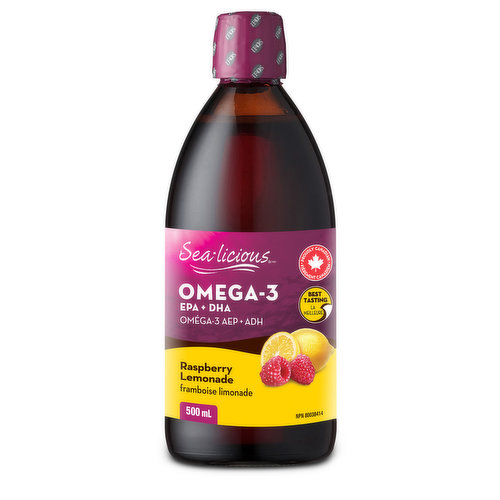 Sea-licious - Omega-3 Raspberry Lemonade