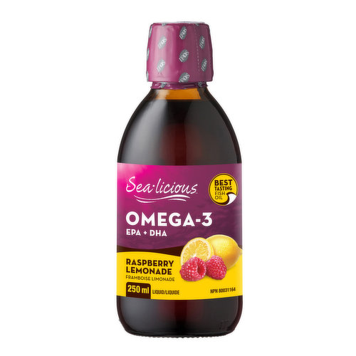 Sea-licious - Omega-3 Raspberry Lemonade