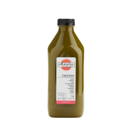 Chasers Fresh Juice - Chasers Fruit Juice Tropical Greens