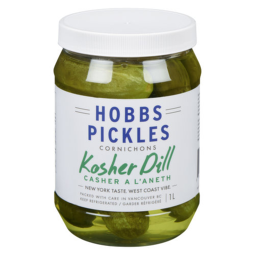 Hobbs Pickles - Kosher Dill