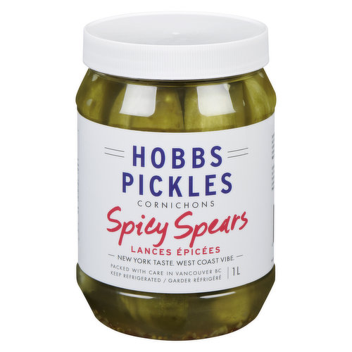 Hobbs Pickles - Spicy Spears