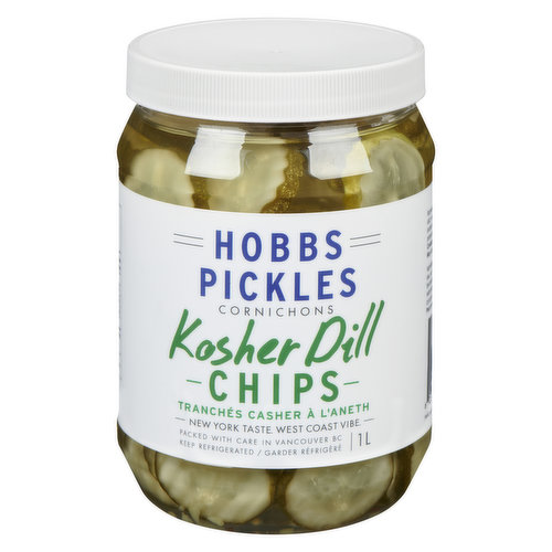 Hobbs Pickles - Kosher Dill Chips