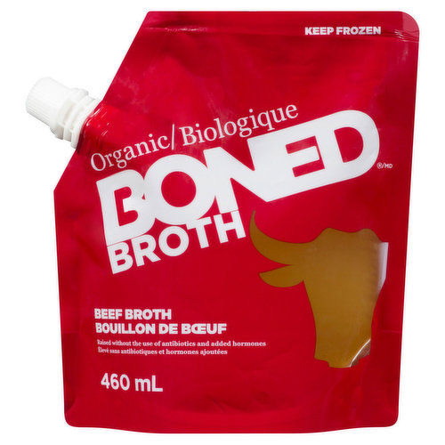 Boned - Boned Organic Beef Broth