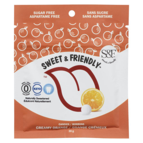 Sweet & Friendly - Mints Creamy Candy Orange