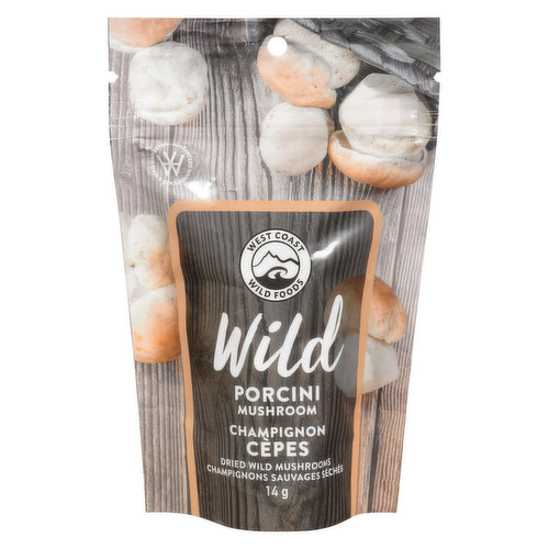 West Coast Wild Foods - Mushroom Dry Porcini