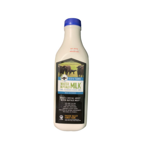 Tesfa Farms - Water Buffalo Milk Whole Non Homogenized