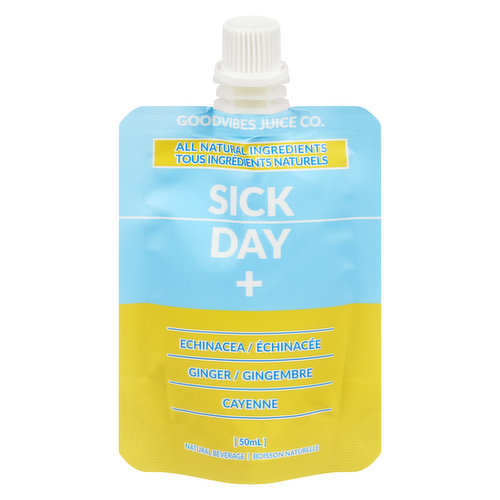 Goodvibes Juice Co - Sick Day Immune Shot