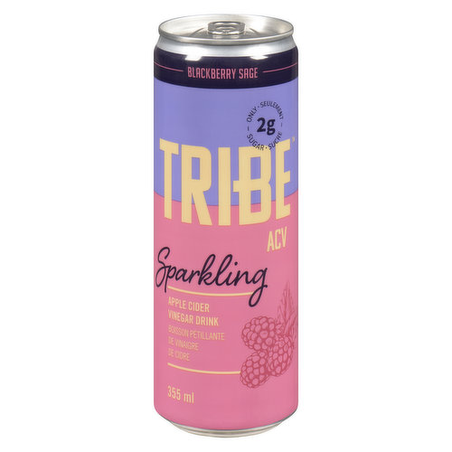 TribeACV - Blackberry Sage Sparkling Beverage