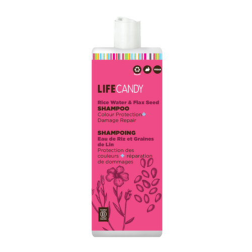 Life Candy - Rice Water & Flax Seed Shampoo