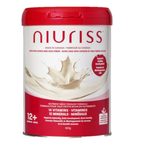 Niuriss - Nutrient-Rich Toddler Powder Formula, 12+ Months