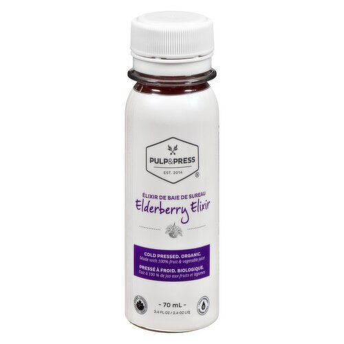 Pulp & Press - Wellness Shot Elderberry Organic