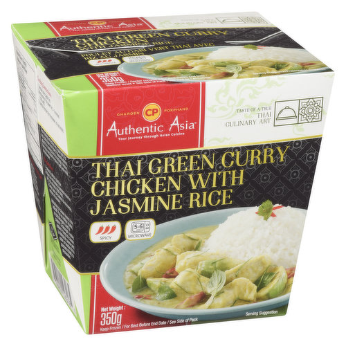 350g Kitchen Joy Thai-Cube Massaman Curry Chicken with Jasmine Rice, frozen  meal