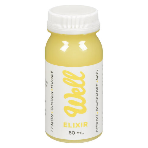 Well Juicery - Lemon Ginger Honey Elixir