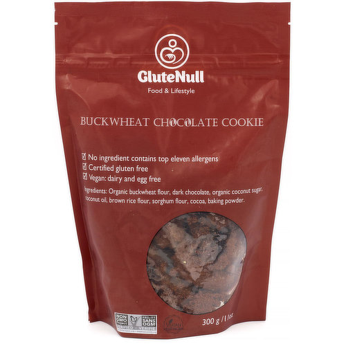 GluteNull - Buckwheat Chocolate Cookie