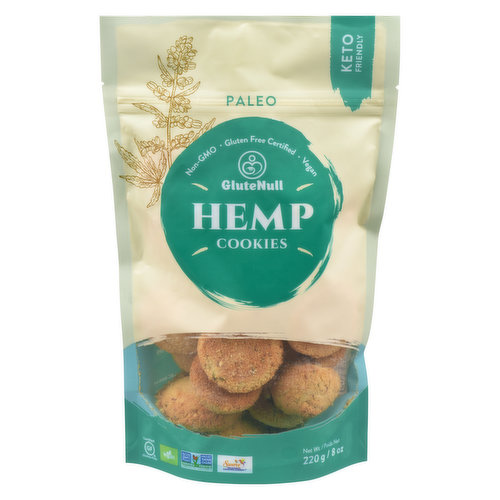 Glutenull - Keto Friendly Hemp Cookies