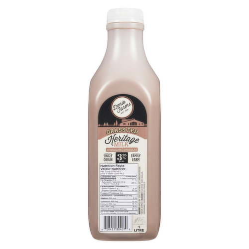 Donia Farms - Chocolate Milk 3.25% Grass Fed