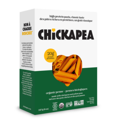 Chickapea - Organic Penne Pasta