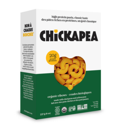 Chickapea Pasta - Elbows Organic