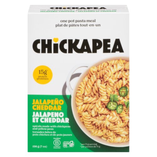 Chickapea - Pasta One Pot Jalapeno Cheddar Gluten Free