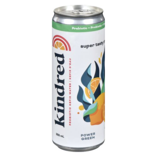 Kindred Cultures - Probiotic Kefir Water, Power Green