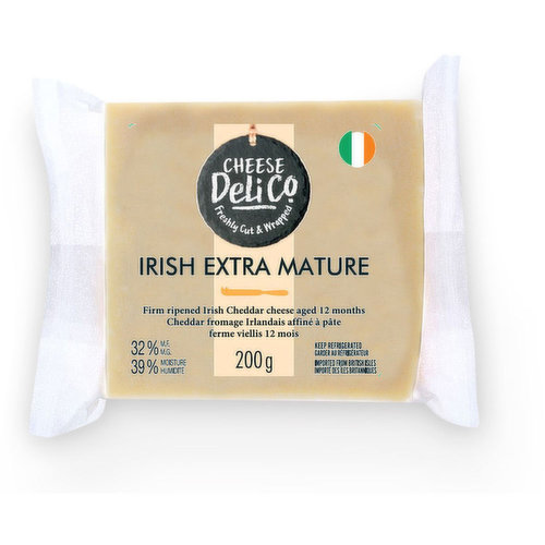 Cheese Delico - Extra Mature Irish Cheddar