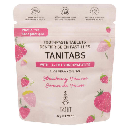 Tanit - Tanitabs Toothpaste Strawberry