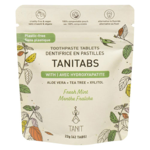 Tanit - Tanit Toothpste Tabs Mint