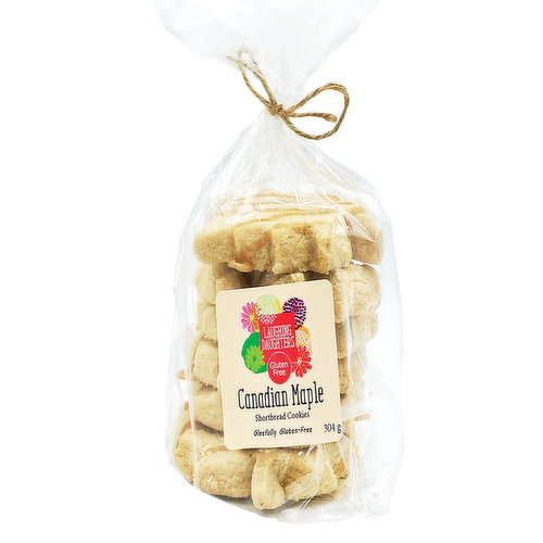Laughing Daughters - Canadian Maple Shortbread 6 Pack GF