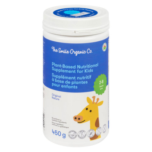 The Smile Organic - Dairy Alternative 2-8 Years Plant Based Organic