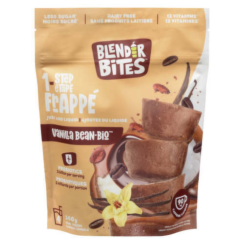 Blender Bites - 1 Step Frappe, Vanilla Bean Bio