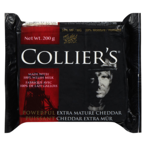 Collier's - Powerful Welsh Cheddar Cheese