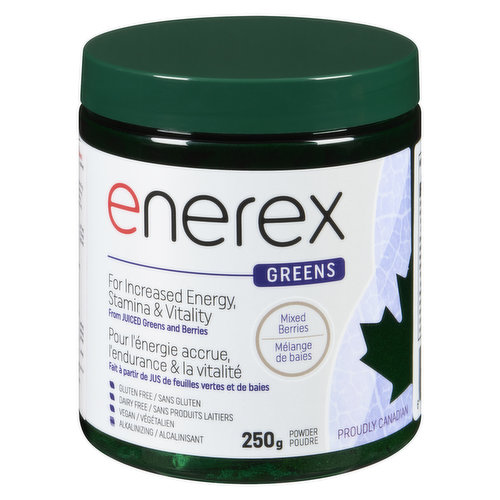 Enerex - Greens Mixed Berries