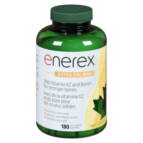 Enerex - Osteo Cal:Mag with K2 & Boron