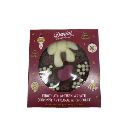 Donini - Milk Chocolate Christmas Wreath