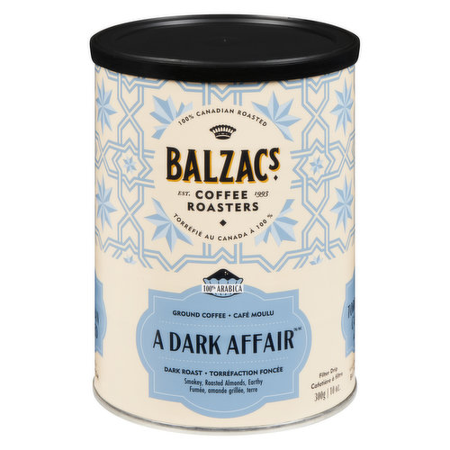 Balzacs - Stout Roast Ground Coffee - A Dark Affair