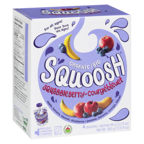Kids Gourmet - Organic Squoosh - Squabble Berry