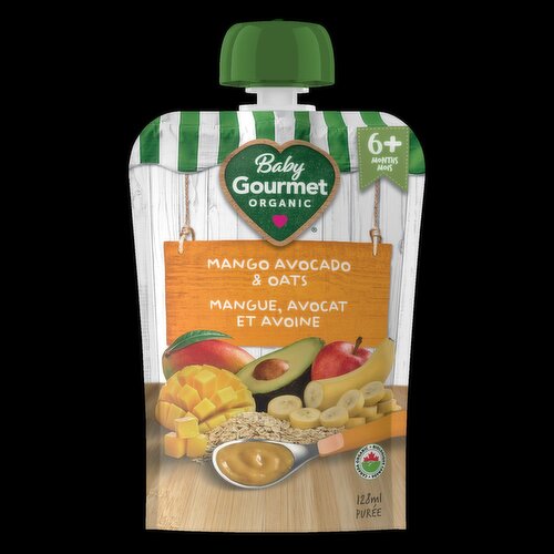 Baby Gourmet - Ripe Mango & Avocado with Oats