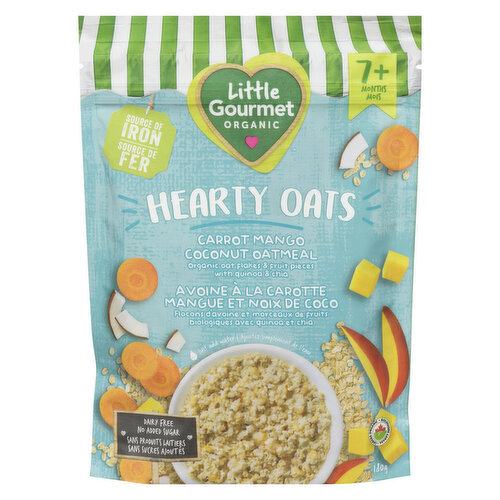 Baby Gourmet - Baby Food, Carrot and Mango oatmeal