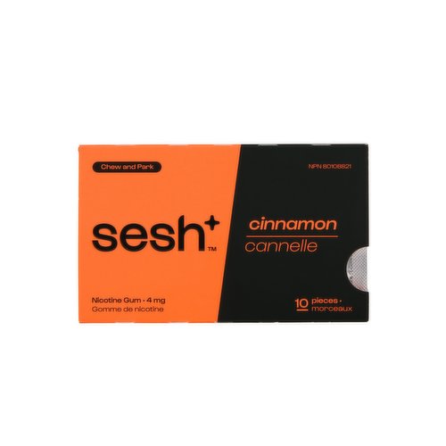 Sesh - Nicotine Gum Cinnamon - 4mg