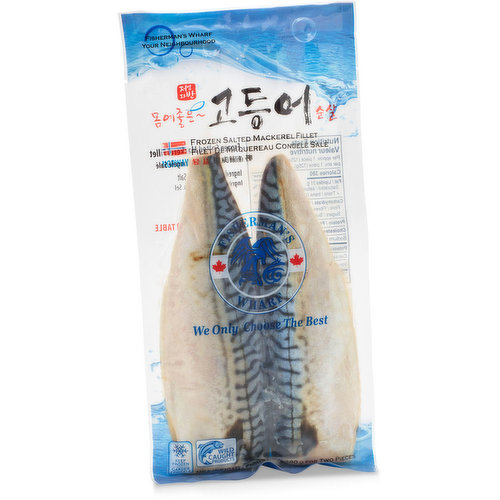 Frozen - Salted Mackerel Fillet