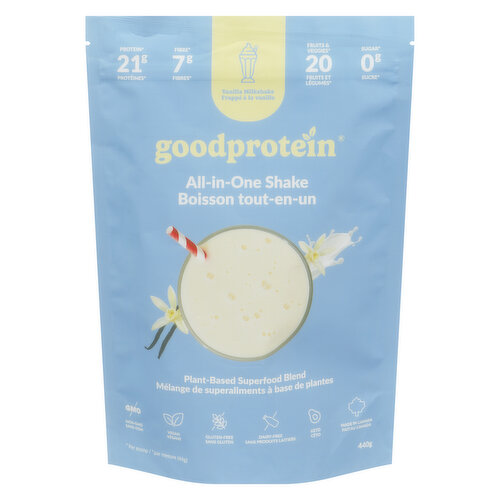 goodprotein - Vanilla Milkshake All-In-One Shake