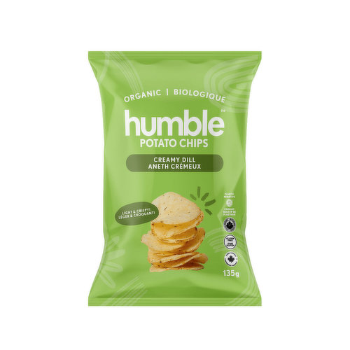 Humble - Potato Chips Creamy Dill