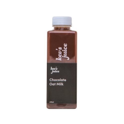 Kev's Organic Chocolate Oat Milk-Oat Milk, Unsweetened 22% Cocoa Powder, Pure Vanilla Extract